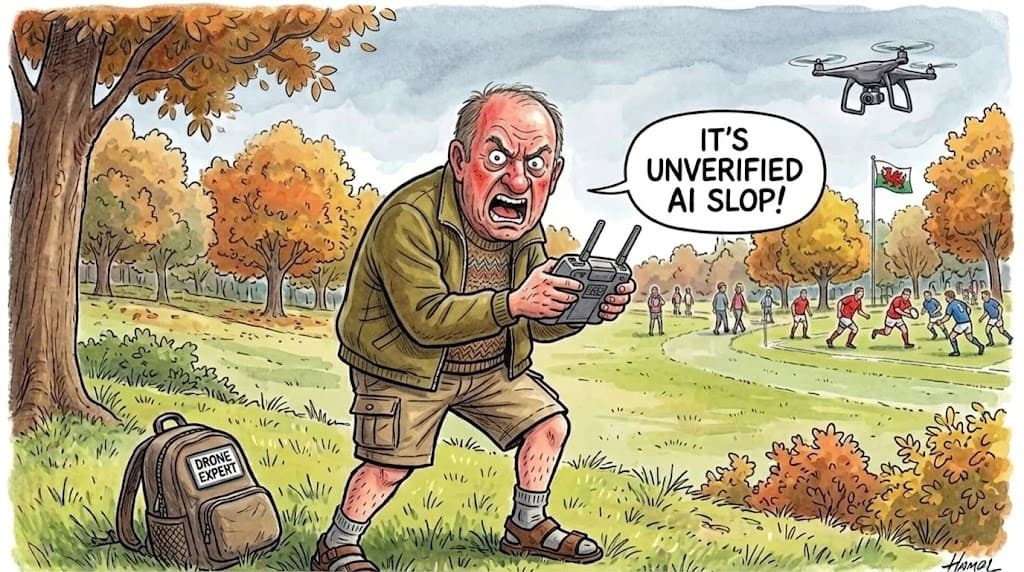 Don't Be a Dick: Why "AI Slop" Has No Place in Drone Safety (And What We Built Instead)