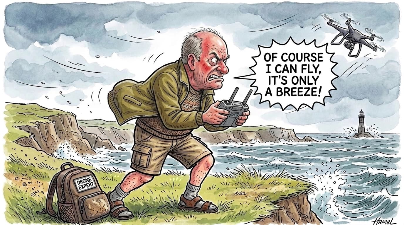 Can My Drone Handle This Wind? The UK Pilot’s Real-World Guide to Gusts, Altitude, and RTH